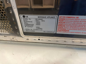 Teal LG Microwave MG-583MC