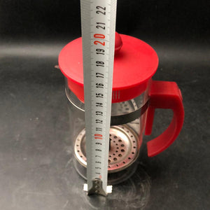 Red Coffee Plunger