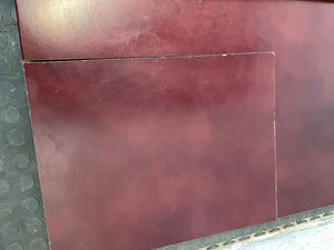 Cherry MDF Wood Desk Top (1.8m x 0.8)-(Corner Cut Out and One corner Reattached)