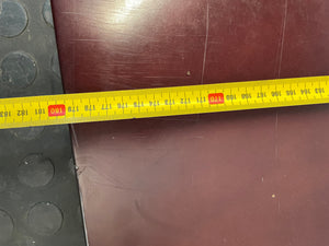 Cherry MDF Wood L-Shaped Desk Top (1.8m x 1.8m)-(one side cut/adjusted) - PRICE DROP