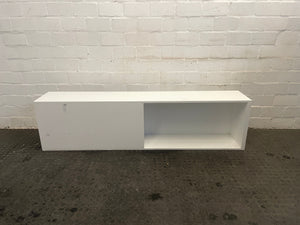 White Desk Shelf (1.8m x 0.31m x 0.46m)