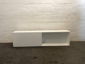 White Desk Shelf (1.8m x 0.31m x 0.46m)