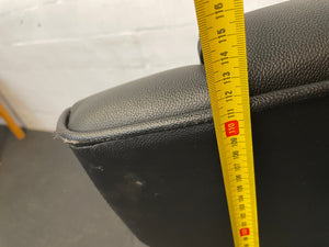 Black Pleather Office Chair