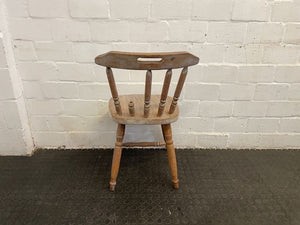 Wooden Dining Chair (Broken Back Slat) - PRICE DROP