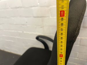 Black Highback Office Chair with Arms