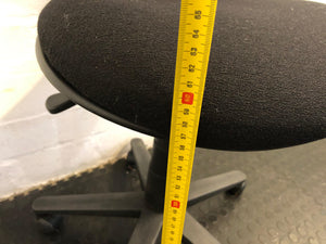 Modern Black Typist Chair