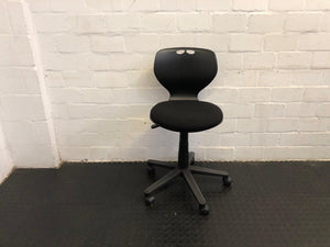 Modern Black Typist Chair