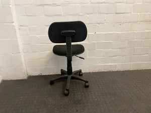 Black Typist Chair
