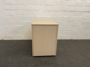 Light Wood Print Four Drawer Credenza - PRICE DROP - 2ndhandwarehouse.com