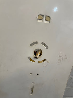 Fluorescent Light Fixture with Cover