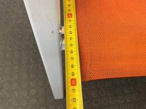 White Steel Frame Patio Chair