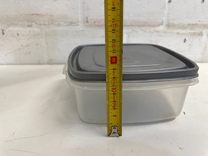 Grey Lid Container - 2ndhandwarehouse.com