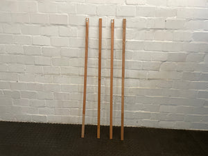Loose Wooden Poles 1.5m