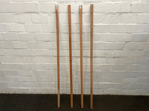 Loose Wooden Poles 1.5m
