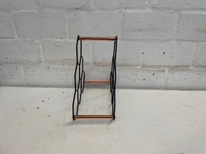 Three Tier Black Wine Rack