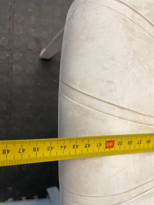 White Plastic Outdoor Chair