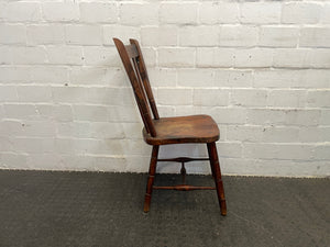 Wooden Slated Dining Chair (Missing Slat) - PRICE DROP - 2ndhandwarehouse.com