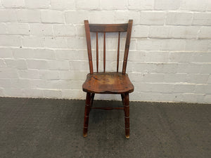 Wooden Slated Dining Chair (Missing Slat) - PRICE DROP - 2ndhandwarehouse.com