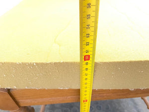 Oak Floral Cushioned Dining Room Chair (No Arm Rests/Foam Replacing Missing Cushion) - PRICE DROP