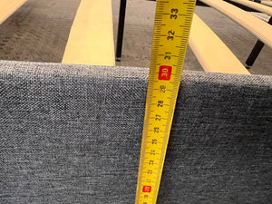 Grey Decofurn Double Bed Base (Frame Only)