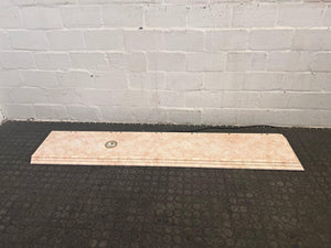 Marble Print Shelf LHS with Down Light