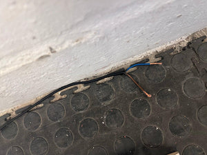 Marble Print Shelf LHS with Down Light