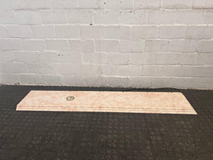 Marble Print Shelf LHS with Down Light