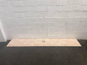 Marble Print Shelf with Down Light