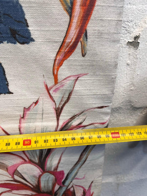 Floral Print Roman Kitchen Blind 1m wide x 135cm long