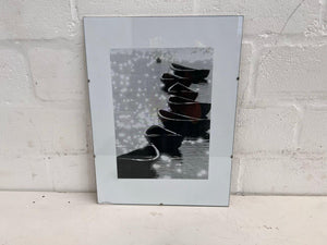 Black & White Boat Art