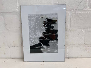 Black & White Boat Art