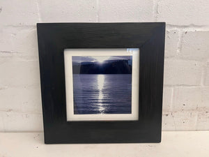 Framed Mountain and Lake Wall Art