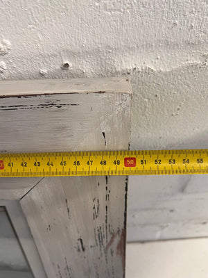 Rustic Framed Black and White Beach Shoreline Wall Art