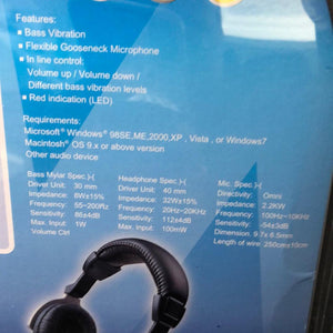 MECER HS-204 Headphone