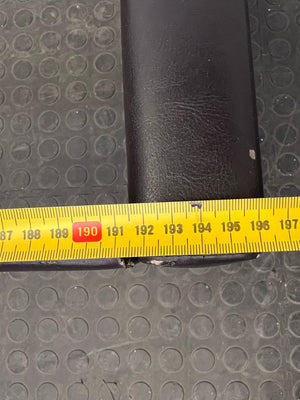 Brown Pleather Double Bed Frame - REDUCED