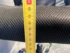 Black Leather High Back Office Chair - Has fabric Damage