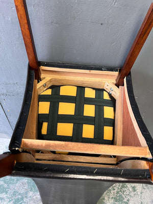 Nespresso Leather Dining Chair - PRICE DROP