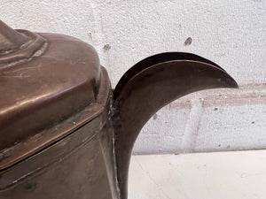 Antique Metal Water Jug