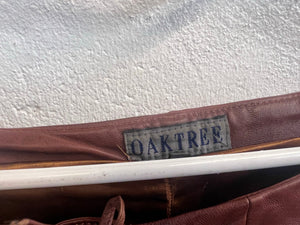 Oaktree Brown Leather Pants