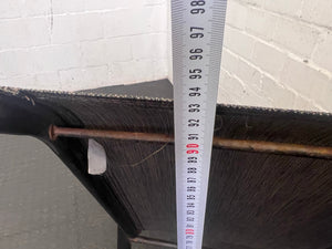 Grey Steel Framed Patio Chair (Slight Rust)