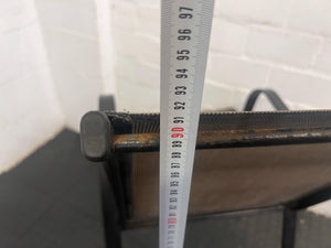 Grey Steel Framed Patio Chair