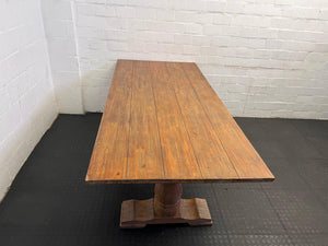 8 Seater Wooden Dining/Outdoor Table - REDUCED