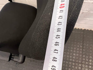 Black Material Mid-Back Office Chair - PRICE DROP