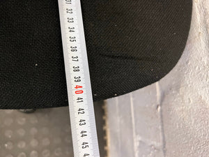 Black Material Mid-Back Desk Chair