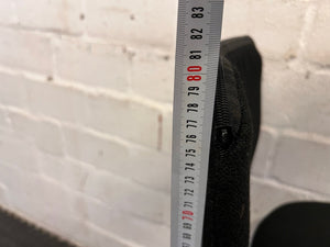 Black Material Mid-Back Desk Chair