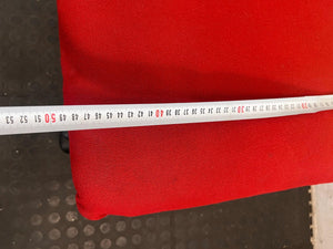 Black and Red Office Chair On Wheels (Hydraulics Not Working & No Arm Rests) - REDUCED