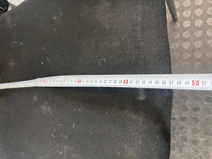 Black Mesh-Back Visitors Chair (Damaged Seat)