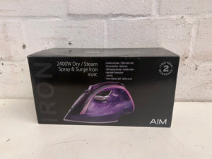 Purple Aim Steam Iron (ASI9C)