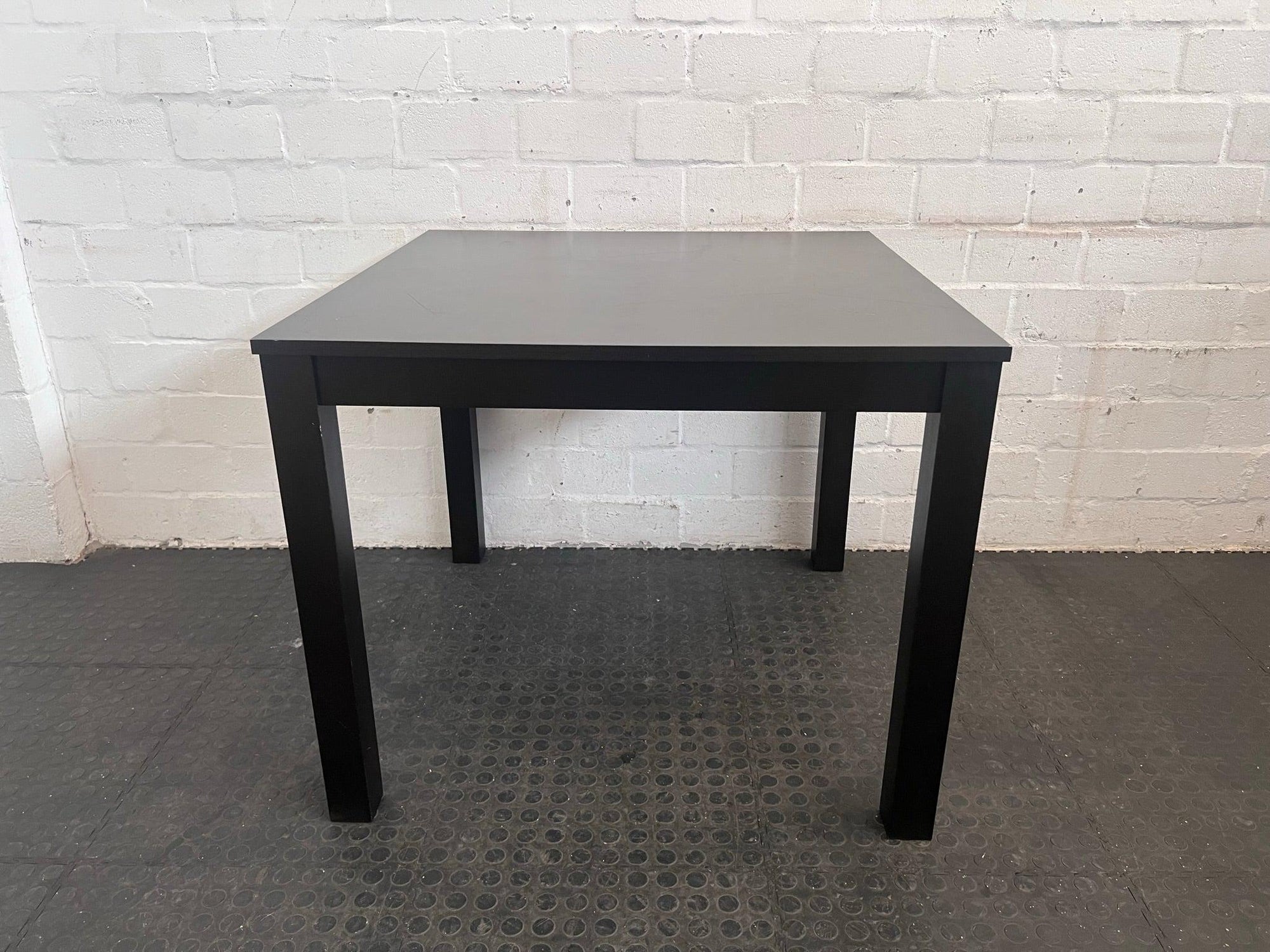 Dark Brown Wooden Table (Some Scratches on Surface) 90 x 90cm