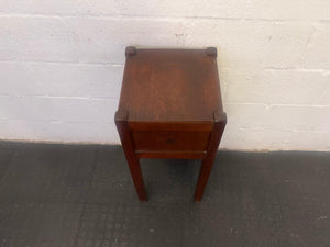 Wooden Bedside Table - REDUCED